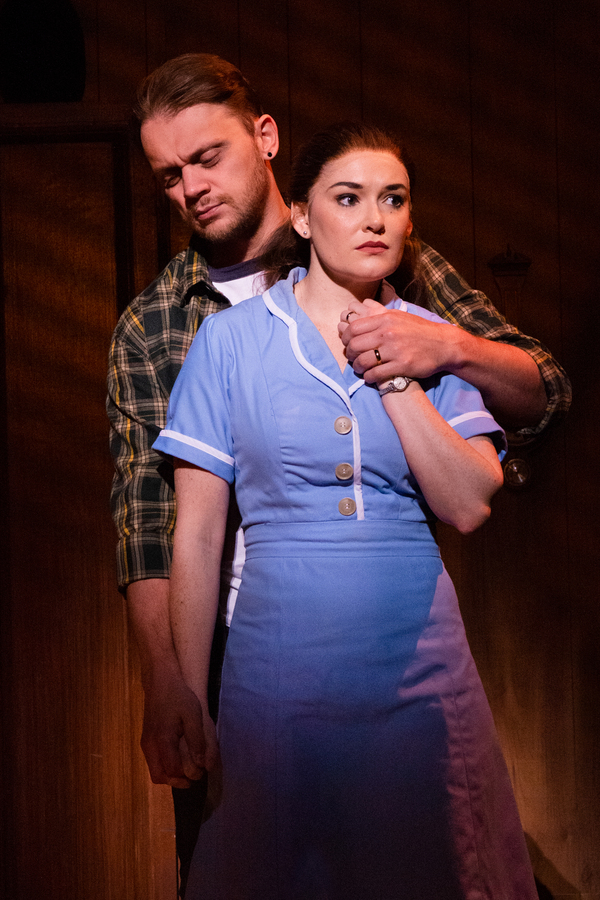 Matt DeAngelis and Christine Dwyer in the national tour of WAITRESS.

Photo credit: P Photo