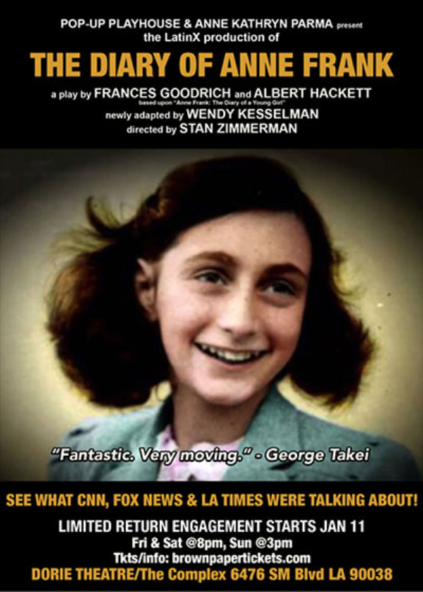 Photo Flash: THE DIARY OF ANNE FRANK At The Dorie Theatre Image