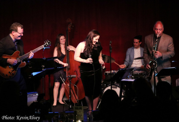 Photo Flash: Jazz Vocalist Nicole Zuraitis and the MusicTalks Jazz Quartet Come to Birdland  Image