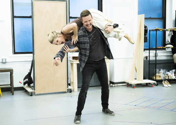 Photo Flash: In Rehearsal with Kelli O'Hara, Will Chase and the Cast of KISS ME, KATE! Image