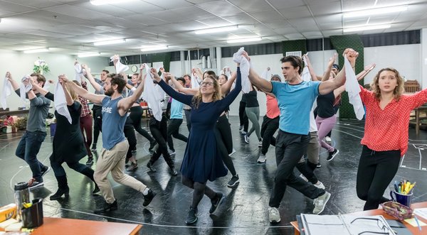 Photo Flash: Go Inside Rehearsals of Drury Lane Theatre's MAMMA MIA! Image
