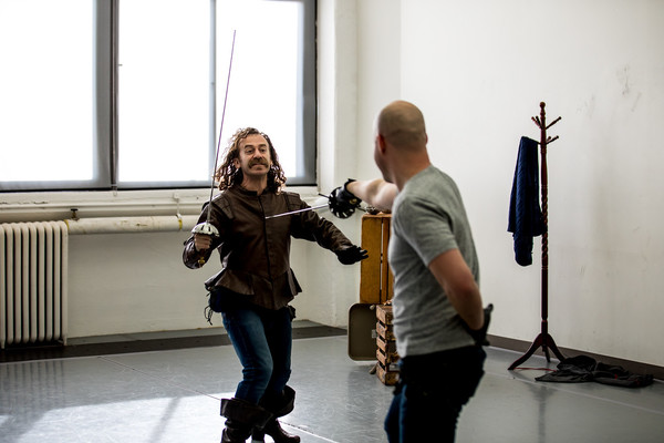 Photo Flash: In Rehearsal For Titan Theatre Company's CYRANO Image