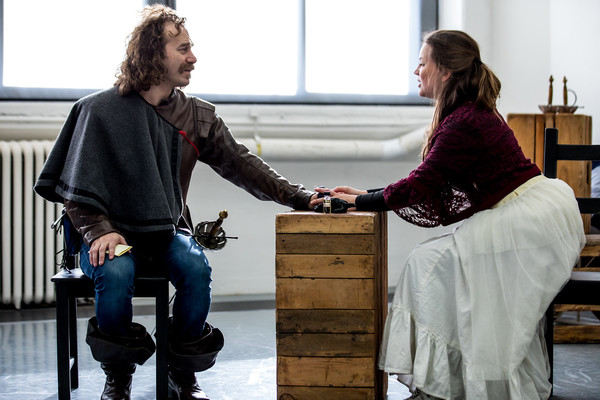 Photo Flash: In Rehearsal For Titan Theatre Company's CYRANO Image