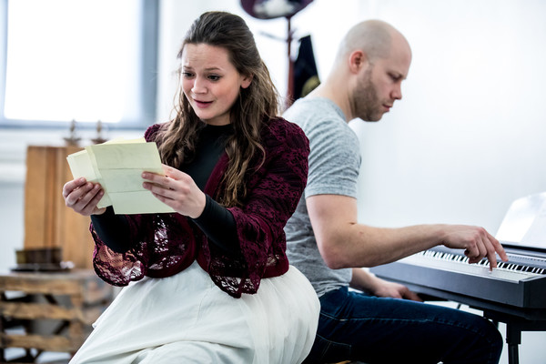 Photo Flash: In Rehearsal For Titan Theatre Company's CYRANO Image
