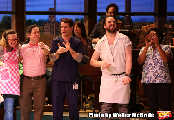 Photo Coverage: Joey McIntyre Takes His First Bows in WAITRESS Image