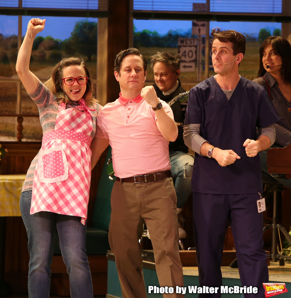 Photo Coverage: Joey McIntyre Takes His First Bows in WAITRESS Image