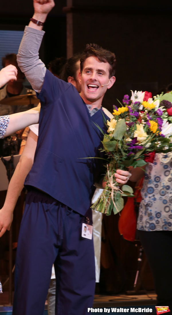 Photo Coverage: Joey McIntyre Takes His First Bows in WAITRESS Image