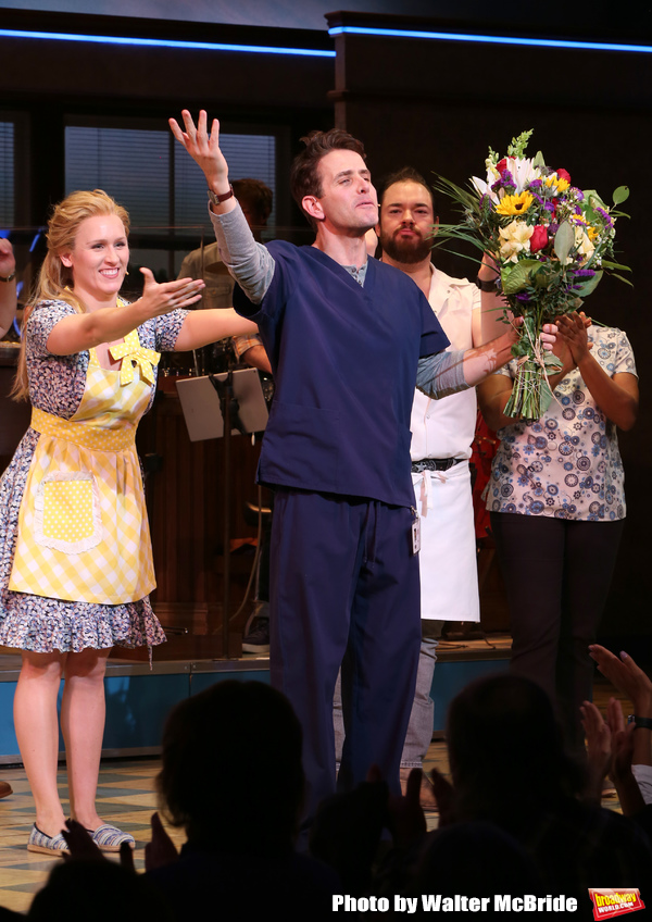 Photo Coverage: Joey McIntyre Takes His First Bows in WAITRESS Image
