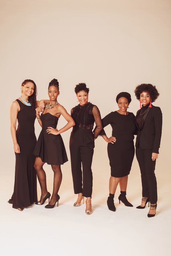 Angelica Edwards, India Bolds, Bonita Hamilton, Tshidi Manye, Bravita Threatt Photo