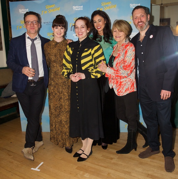 Photo Flash: Inside Opening Night of The National Theatre's HOME, I'M DARLING Image