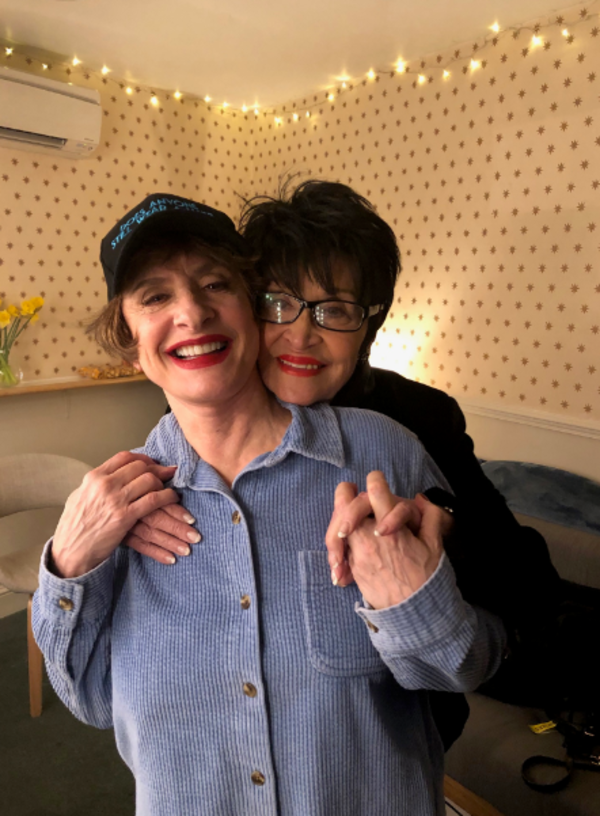 Photo Flash: Chita Rivera Visits Pal Patti LuPone Backstage At COMPANY! Image