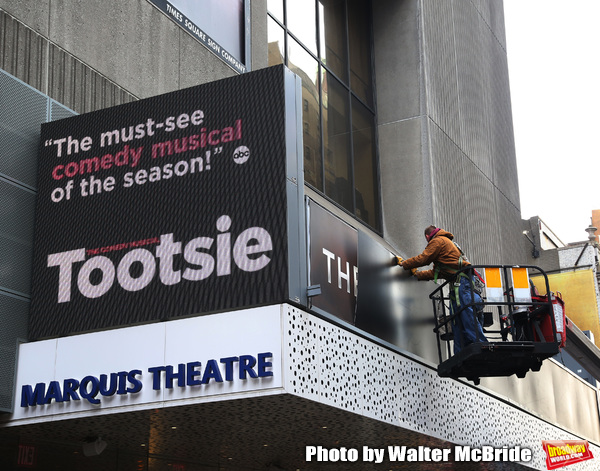 Up on the Marquee: TOOTSIE Arrives on Broadway! Image