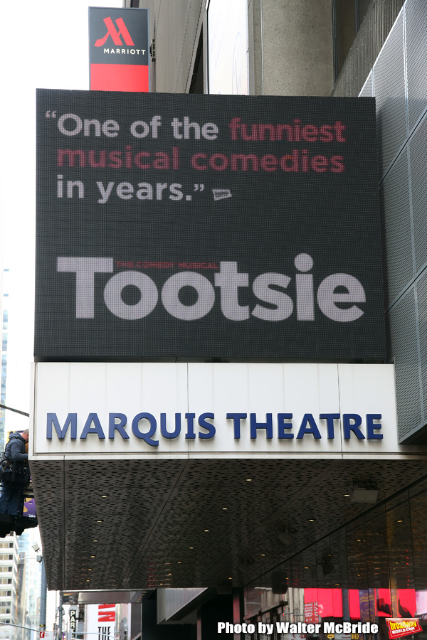 Up on the Marquee: TOOTSIE Arrives on Broadway! Image