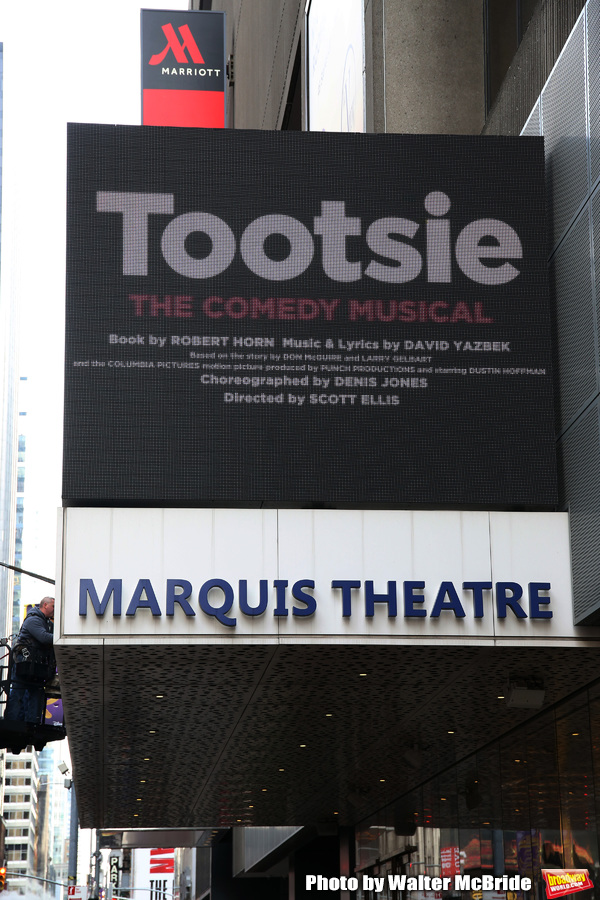 Up on the Marquee: TOOTSIE Arrives on Broadway! Image