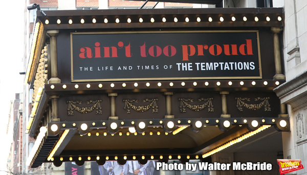 Up on the Marquee: AIN'T TOO PROUD Lands On Broadway! Image