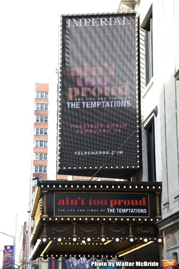 Up on the Marquee: AIN'T TOO PROUD Lands On Broadway!  Image