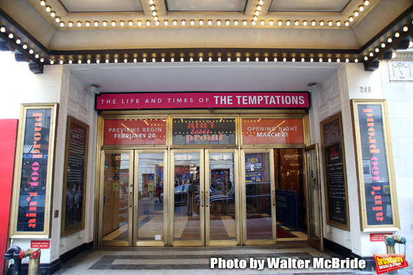 Up on the Marquee: AIN'T TOO PROUD Lands On Broadway! Image
