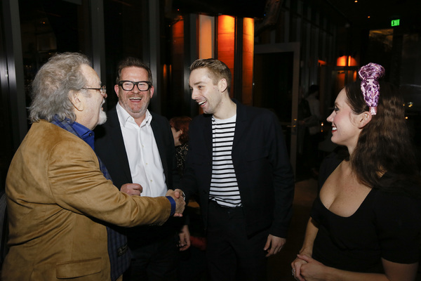 From left, actor Russ Tamblyn, director/choreographer Matthew Bourne and company memb Photo