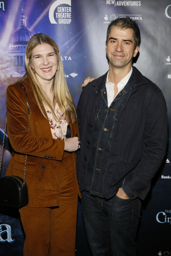 From left, actors Lily Rabe and Hamish Linklater Photo