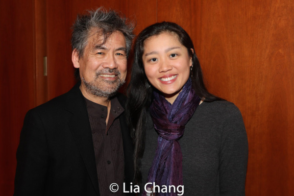 David Henry Hwang and Marina Chan Photo