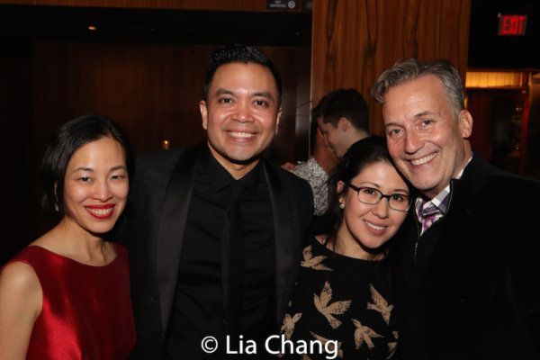 Lia Chang, Jose Llana, Ruthie Ann Miles, Frank Conway, Associate Director of Developm Photo