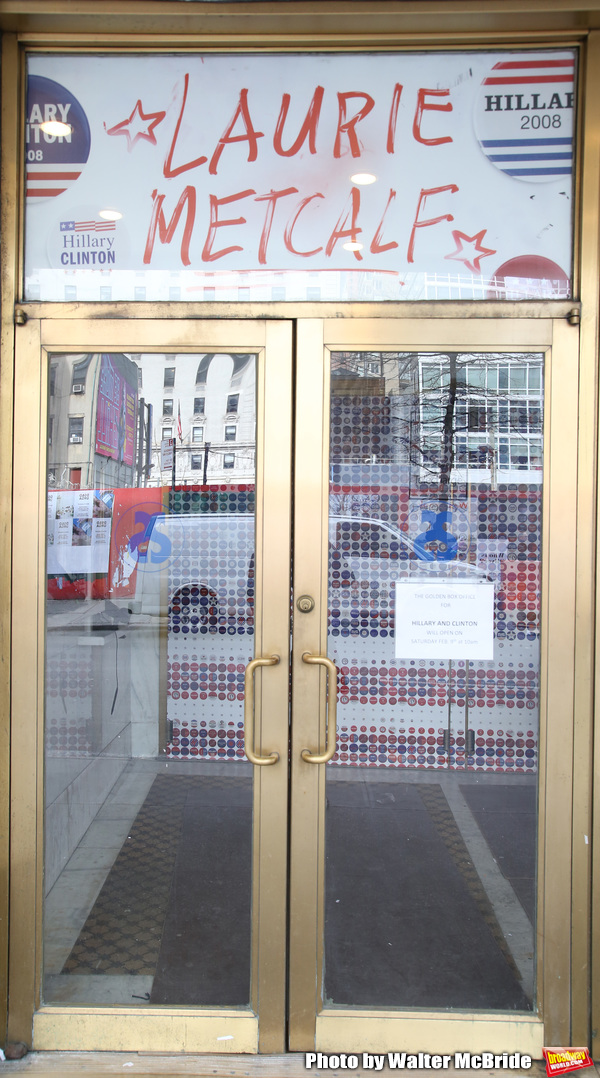 Up On The Marquee: HILLARY AND CLINTON on Broadway! Image