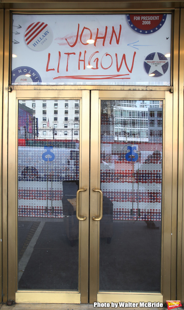 Up On The Marquee: HILLARY AND CLINTON on Broadway! Image