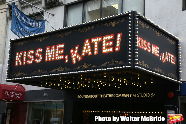 Up On The Marquee:  KISS ME, KATE!  Image