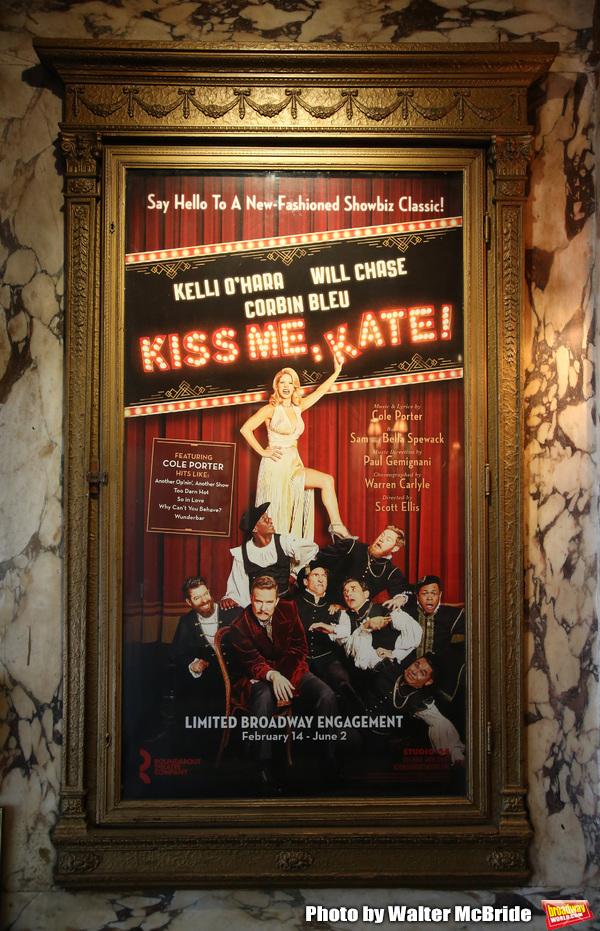 Up On The Marquee:  KISS ME, KATE!  Image