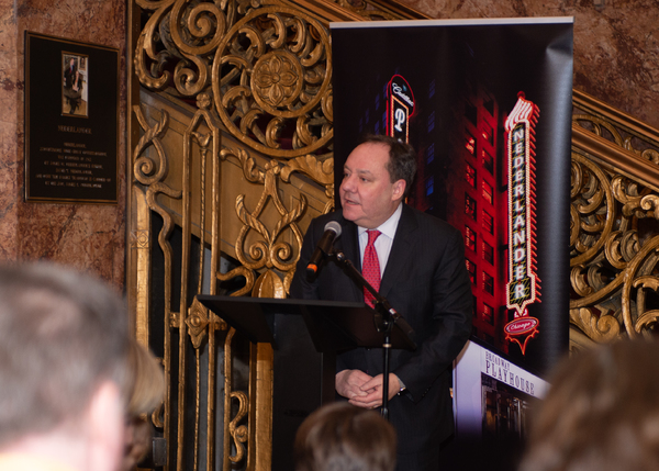 Photo Flash: Broadway In Chicago's James M. Nederlander Theatre Lights Up Marquee Image