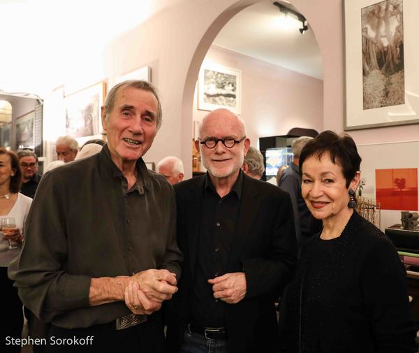 Jim Dale, Jim Vallance, Lynn Ahrens Photo