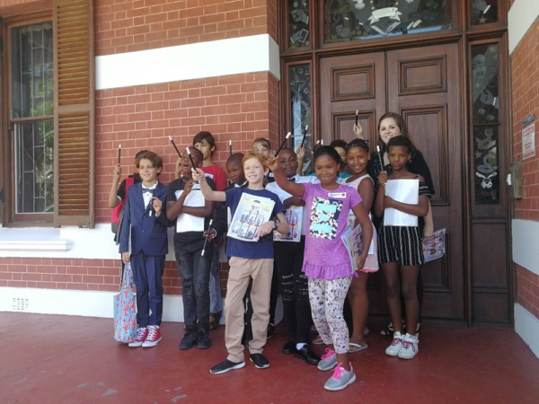 Photo Flash: Cape Town's Young Wizards In Training Celebrate Their First Day Of 'Magic Classes' At World-Famous College Of Magic 