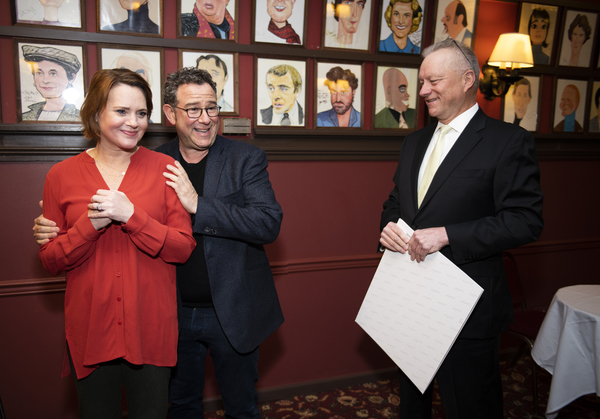 Photo Flash: Broadway Friends Celebrate Jennifer Laura Thompson's New Portrait at Sardi's! Image