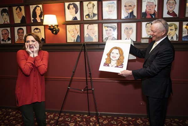 Photo Flash: Broadway Friends Celebrate Jennifer Laura Thompson's New Portrait at Sardi's! Image