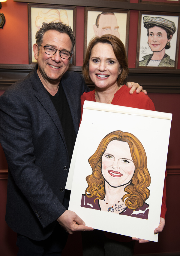 Photo Flash: Broadway Friends Celebrate Jennifer Laura Thompson's New Portrait at Sardi's! Image