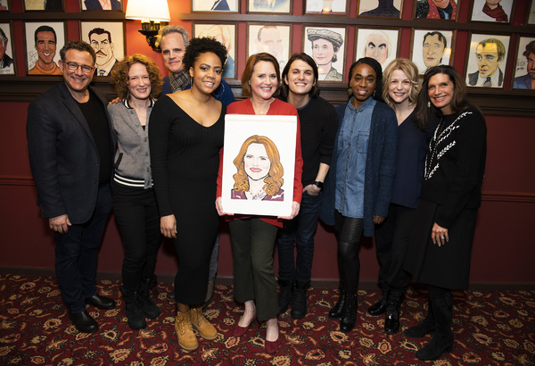 Photo Flash: Broadway Friends Celebrate Jennifer Laura Thompson's New Portrait at Sardi's! Image