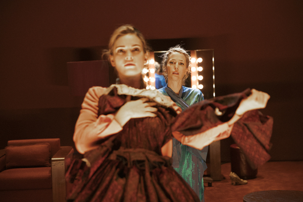 Photo Flash: Check Out More Photos of Gillian Anderson and Lily James in ALL ABOUT EVE Image