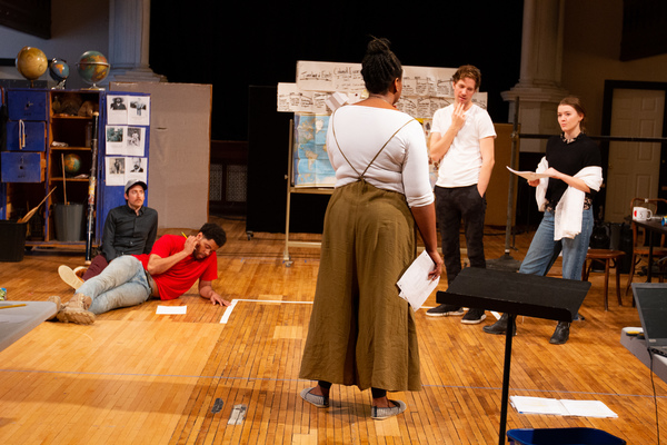 Photo Flash: In Rehearsal with SYA's WE ARE PROUD TO PRESENT A PRESENTATION... Image