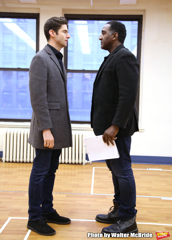 Drew Gehling and Norm Lewis  Photo