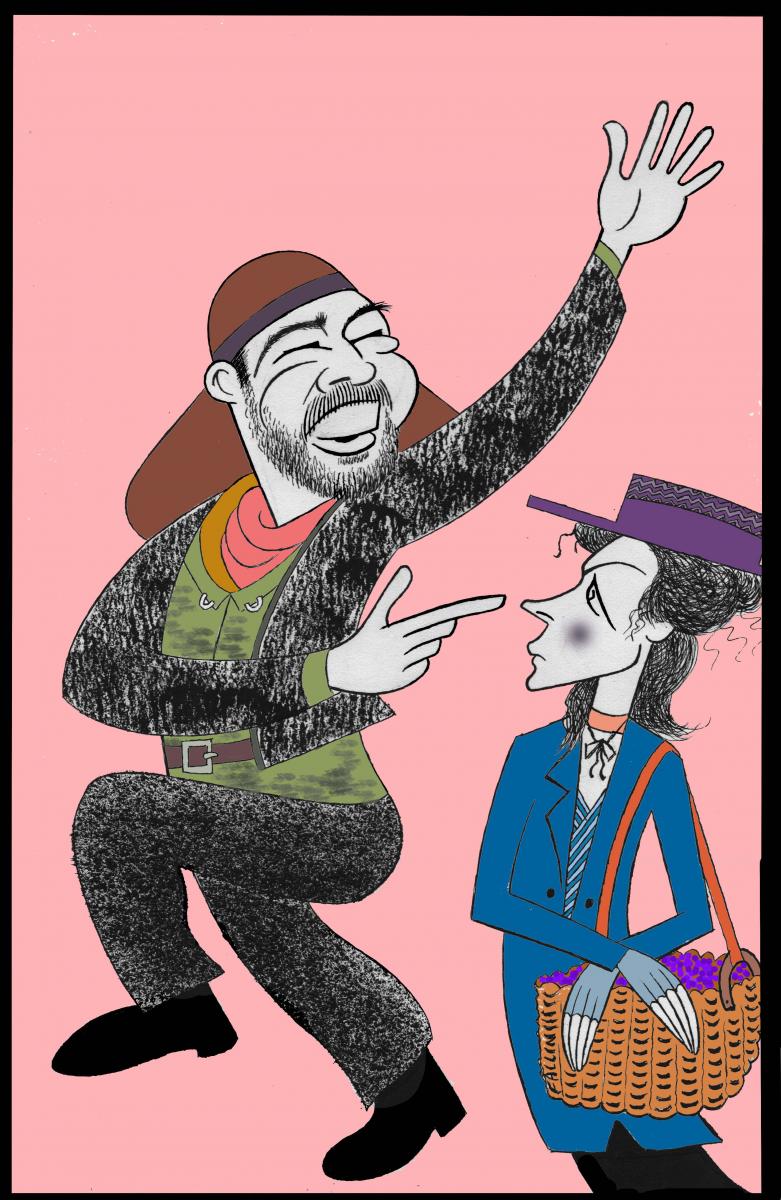 BWW Exclusive: Ken Fallin Draws the Stage -  MY FAIR LADY Image
