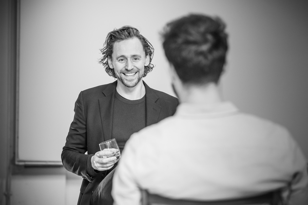 Photo Flash: In Rehearsal with Tom Hiddleston, Charlie Cox and More for BETRAYAL 