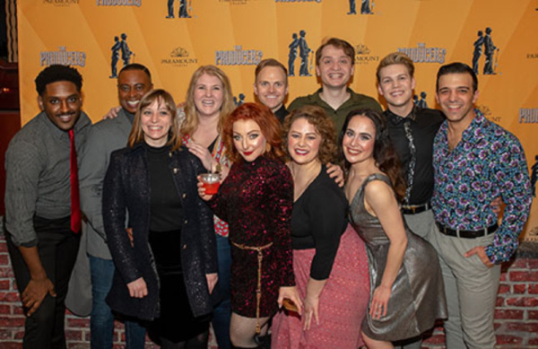 Photo Flash: Paramount Theatre Celebrates Another Big Hit At THE PRODUCERS Opening Night Image