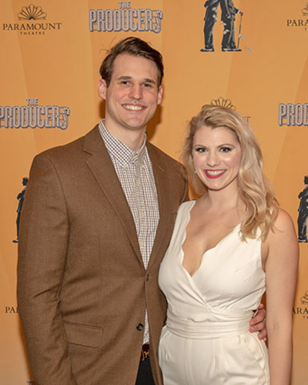 Photo Flash: Paramount Theatre Celebrates Another Big Hit At THE PRODUCERS Opening Night Image