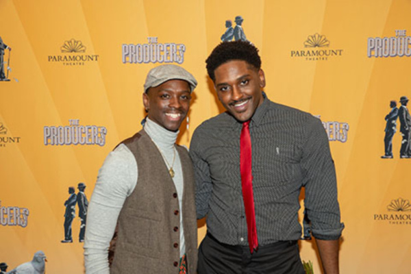 Photo Flash: Paramount Theatre Celebrates Another Big Hit At THE PRODUCERS Opening Night Image