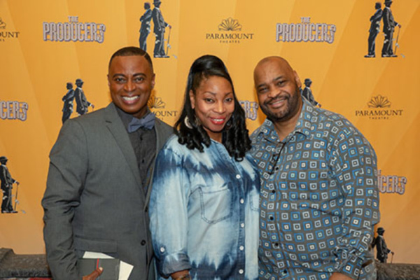 Photo Flash: Paramount Theatre Celebrates Another Big Hit At THE PRODUCERS Opening Night 