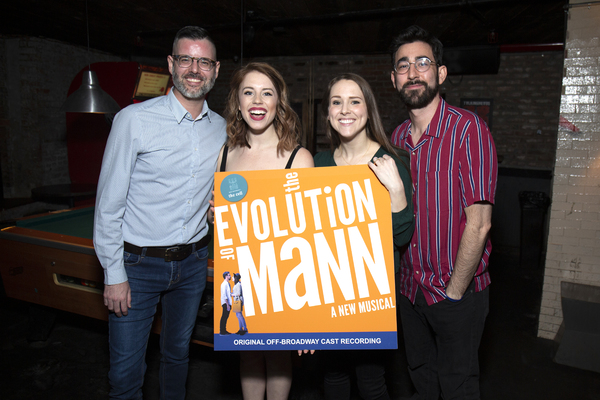 Photo Flash: THE EVOLUTION OF MANN Celebrates The Release of the Cast Album Image