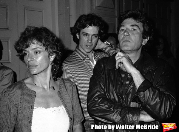 Albert Finney, Michael O'Keefe and Janet Suzman take in a Broadway Show in New York C Photo