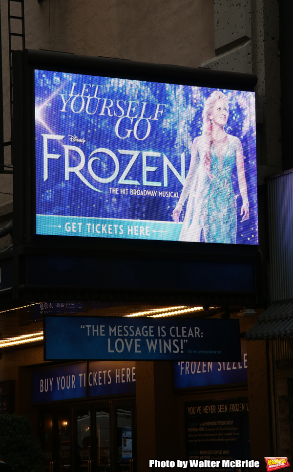 Photos: FROZEN Gets a Marquee Upgrade For 2019 Image