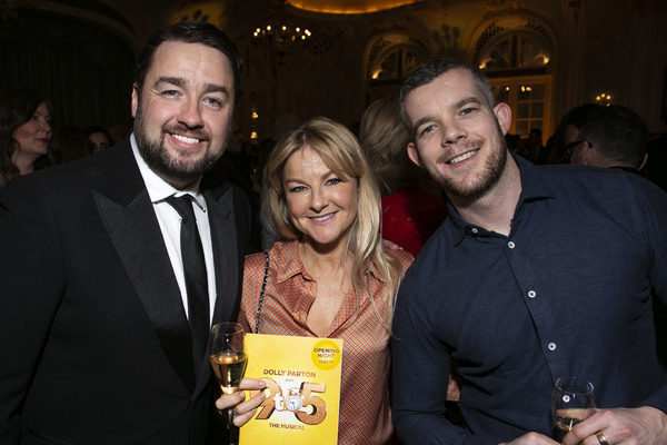 Jason Manford, Sarah Hadland and Russell Tovey Photo