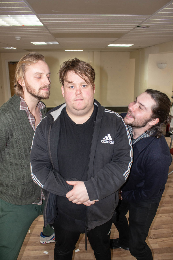 Photo Flash: Inside Rehearsal For WE'RE STAYING RIGHT HERE at Park Theatre Image